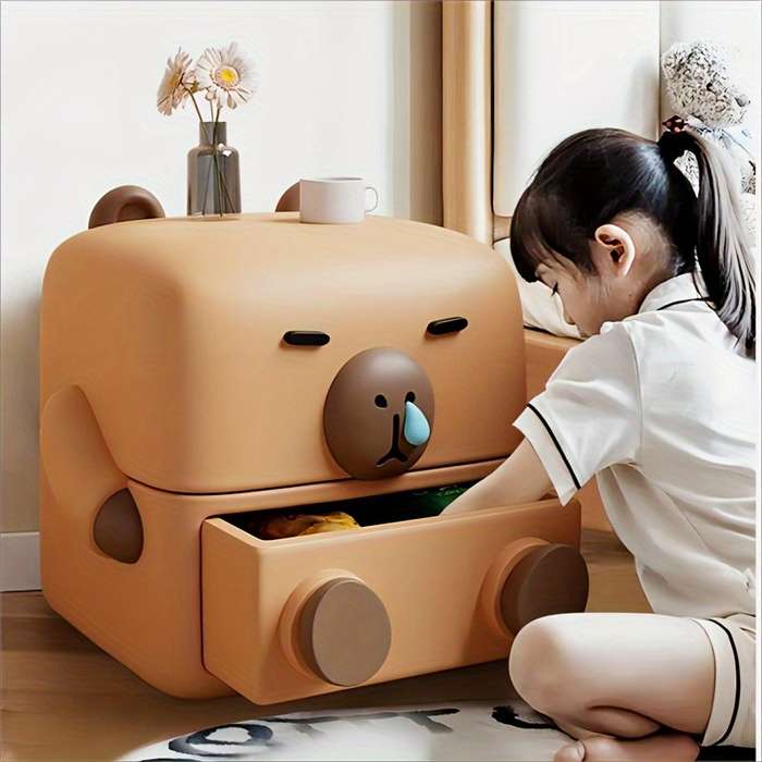 Storage And Organizationquantity 1Pc Capybara Storage Cabinet