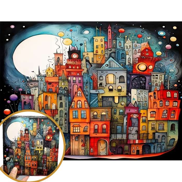 1000 Piece Paper Jigsaw Puzzle For Adults  70.0x50.01 cm