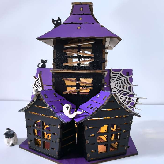 Halloween Decorations Style Haunted House Ornaments