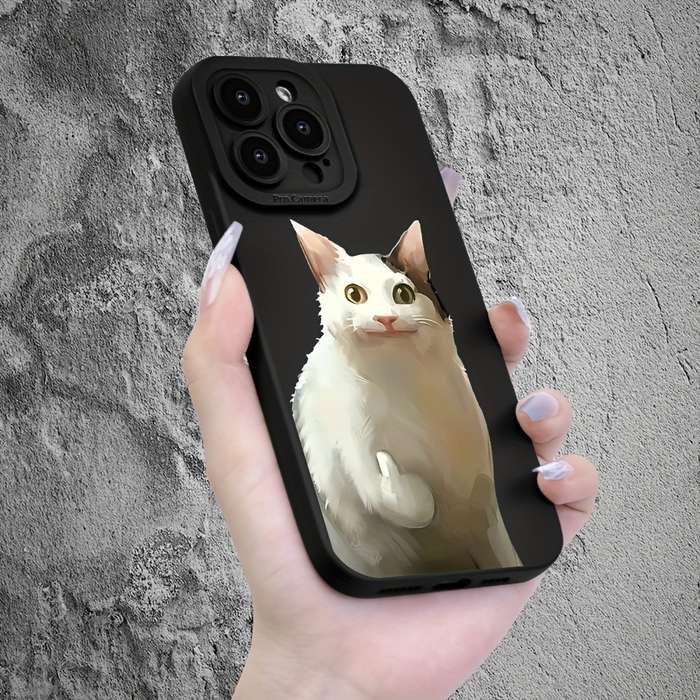 1Pc Black For iPhone 8 Plus Phone Case Phone Cover