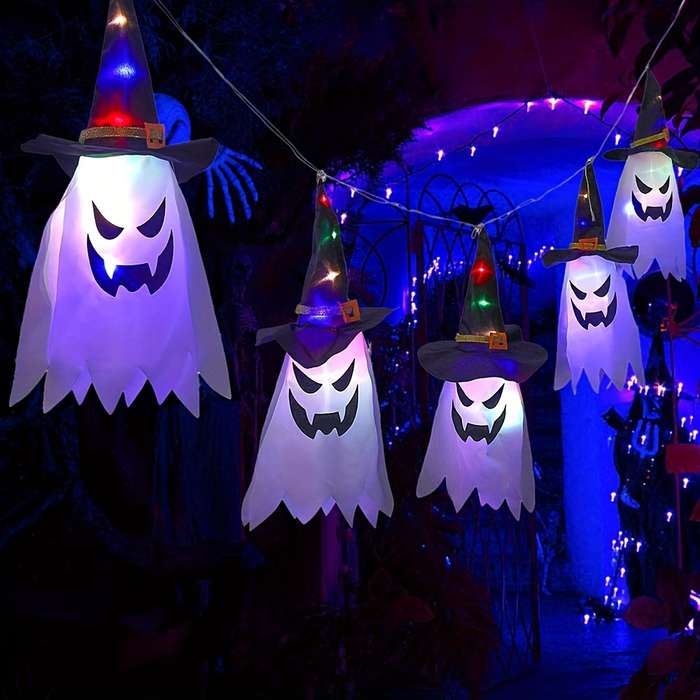 Halloween Decorations Color White