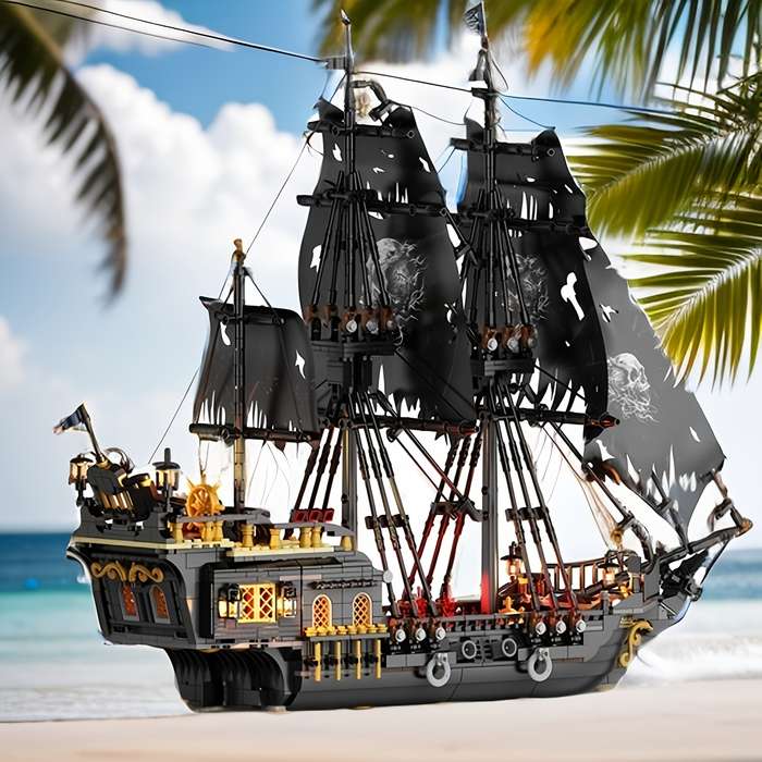 3D Jigsaw Puzzle Model Ship Material Abs