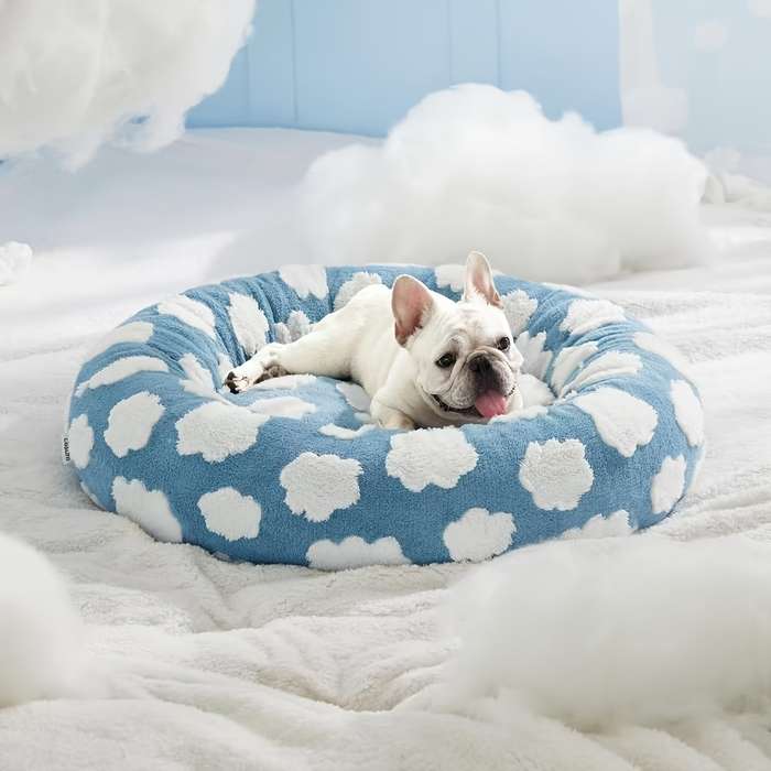 Pet Supplies Color Blue Sky White Cloud Color Model Xl Diameter 90 Model