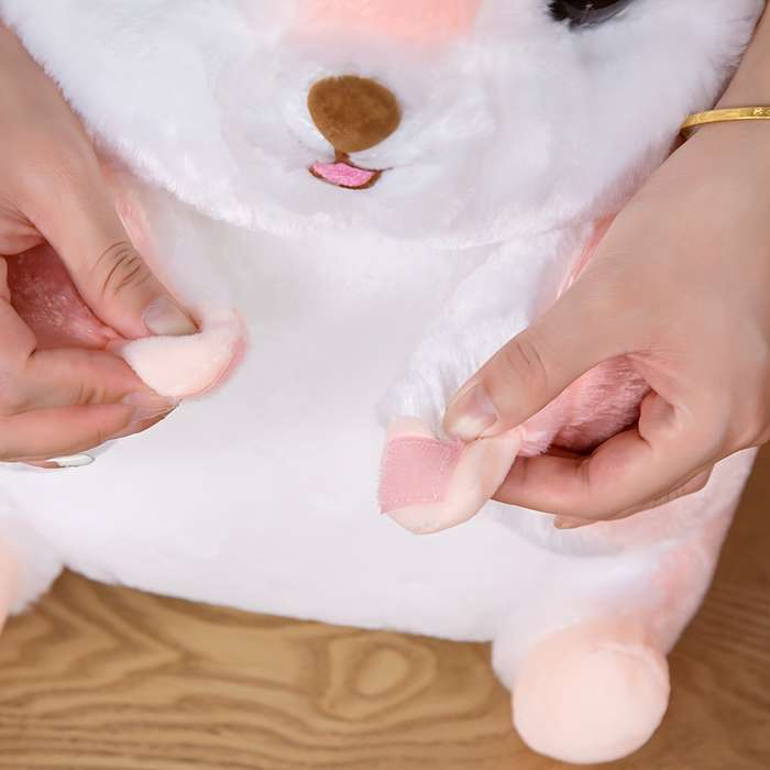 Toy Doll color Pink Flying Squirrel Sugar Glider size One size 35 cm