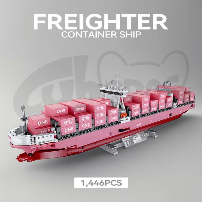 3D Jigsaw Puzzle Model Ship Model Container Ship