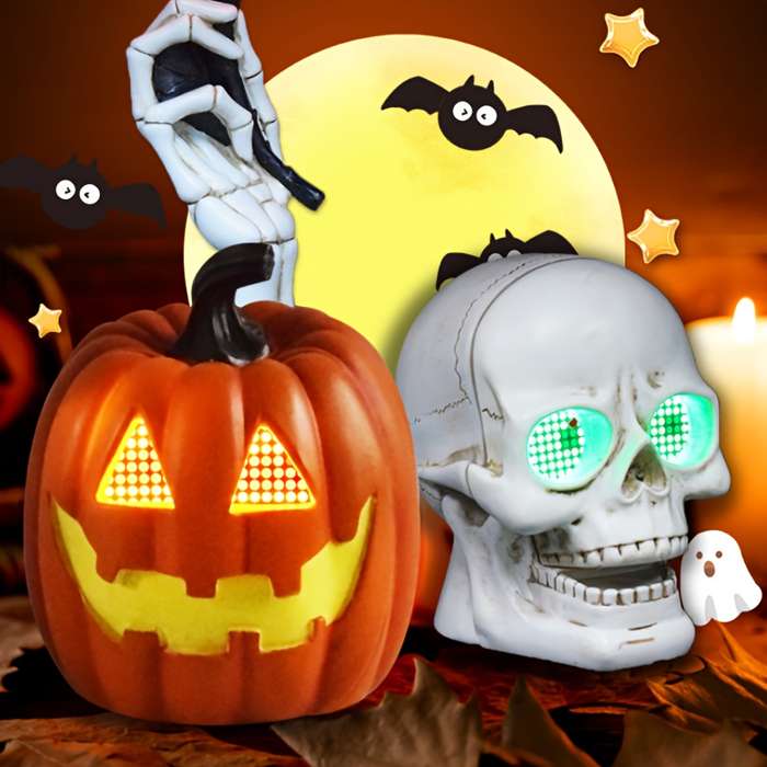 Halloween Decorations Style Skull Head Ornament Quantity 1Pc