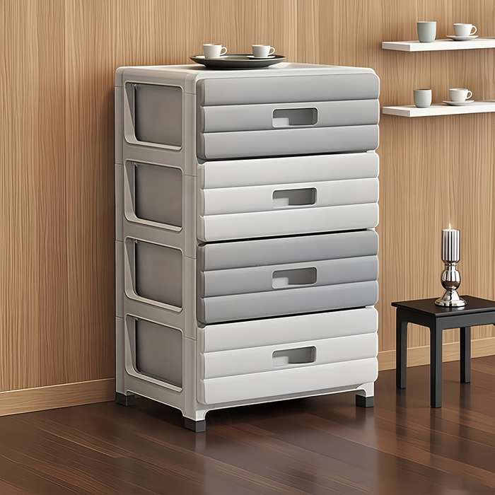 Storage And Organizationcolor Grey White Items 3 Layer