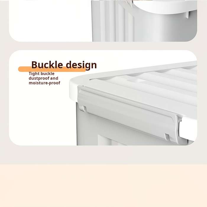 Storage And Organizationsize 3Pcs 20L Striped Box Quantity 3 Piece Set  With Handle