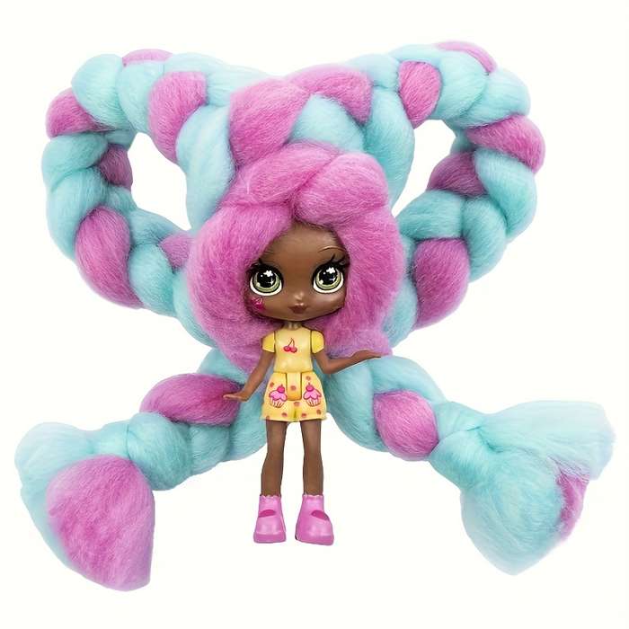 Toy Dolls Items Long Hair Doll   1pc  random color