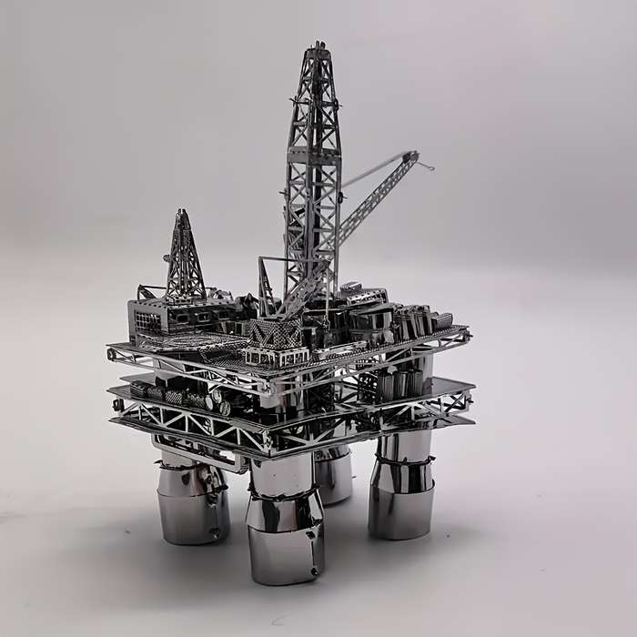 Building Toy Architectural Model Toy Set Style Drilling Platform