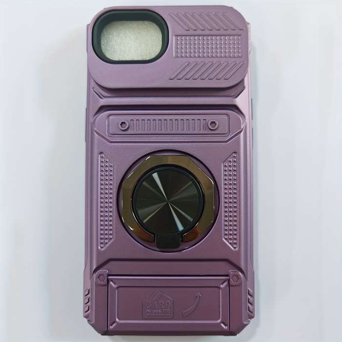 1Pc Purple For iPhone 16e Heavy Duty Shockproof Phone Case