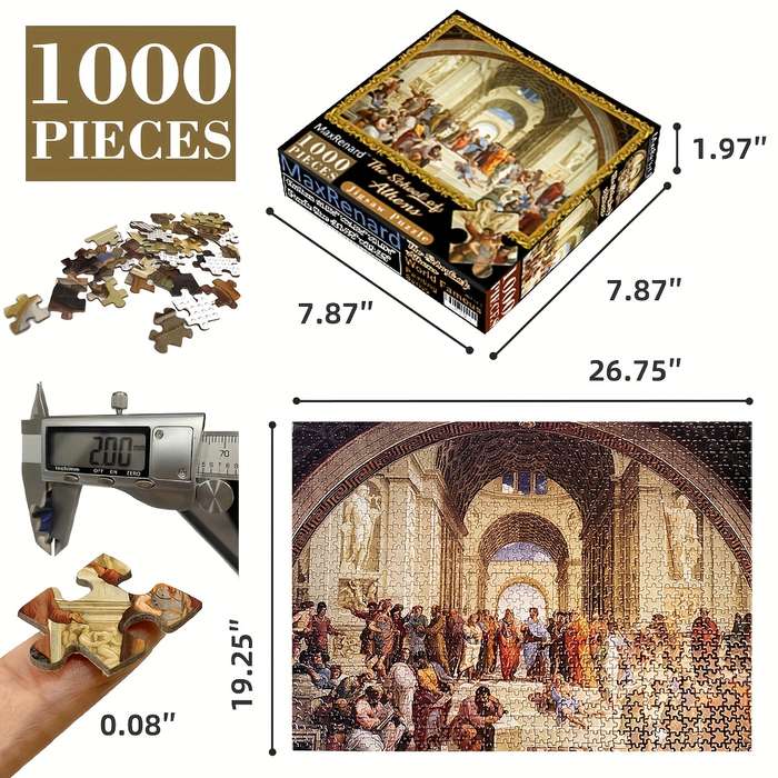1000 Pieces 27.95x48.9cm Jigsaw Puzzle