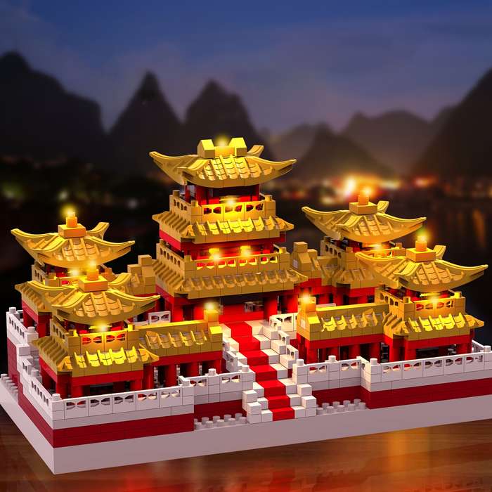 Building Toy Architectural Model Toy Set Color Cp1072