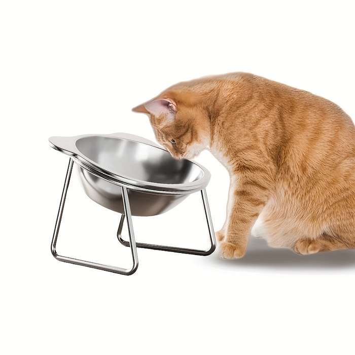 Pet supplies color Bowl  Add  Stand material Stainless Steel
