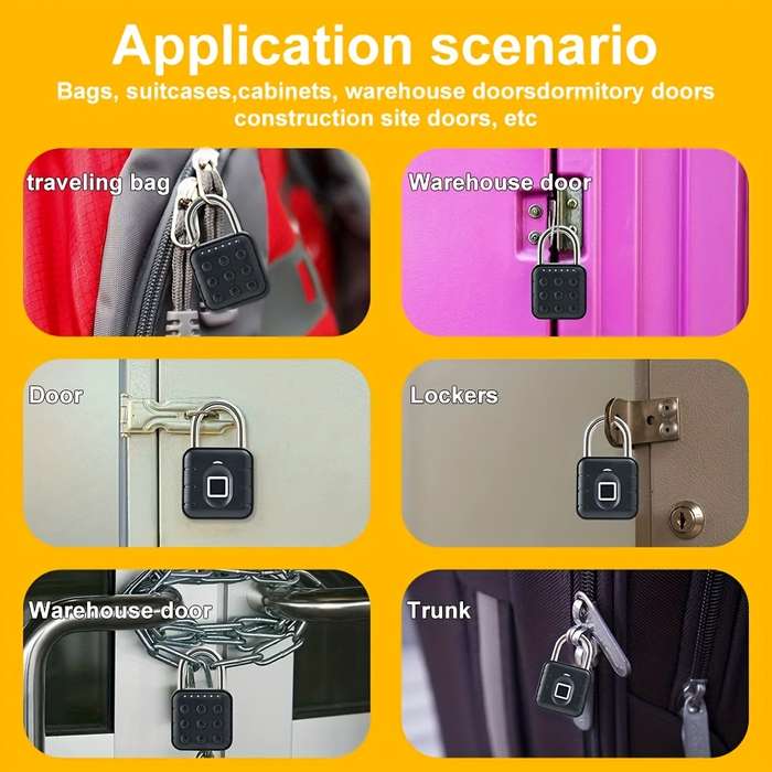 Lock Style Password Padlock