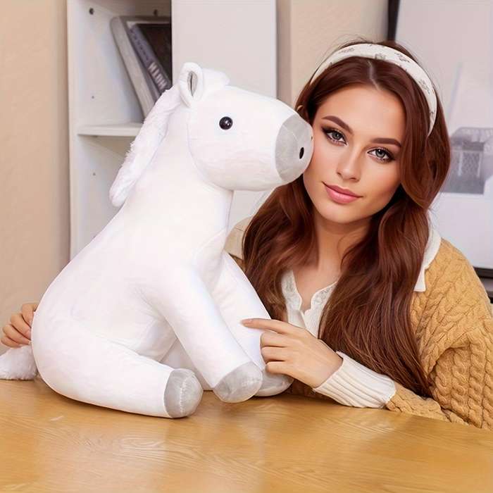 Toy Dolls color Chocolate Sitting Horse size Small 60cm 0.48 Kg