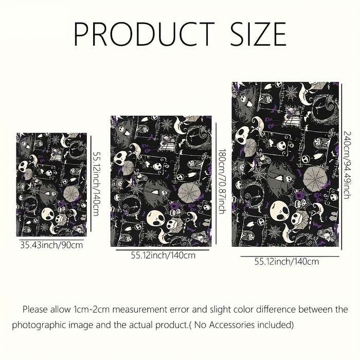 Halloween tablecloth decoration size 140x180cm 55.12x70.87inch