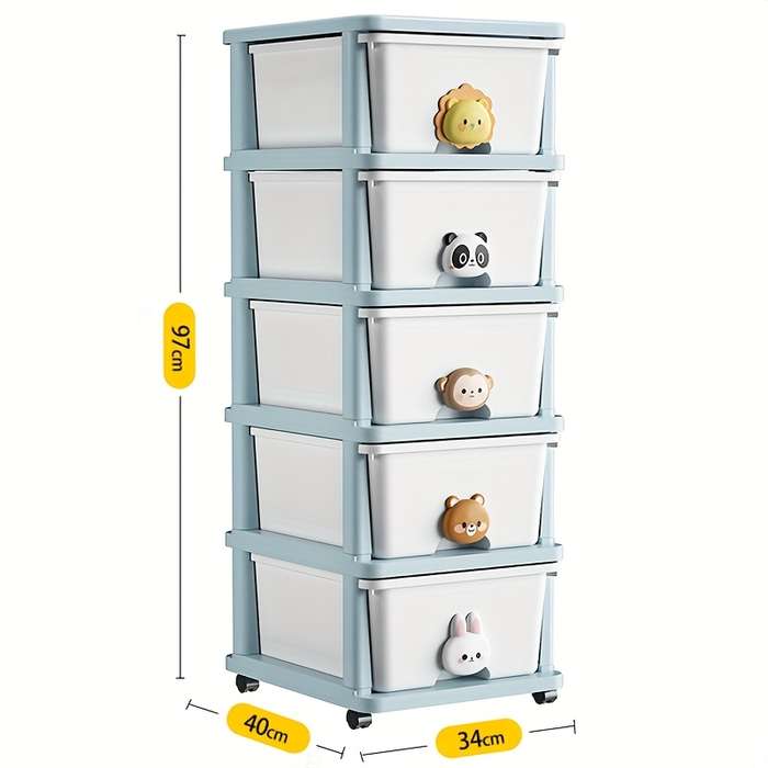 Storage And Organizationsize Cartoon 4 Layers  Single Row]