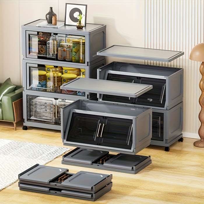 Storage And Organizationmodel 4 Layers   Dark Gray