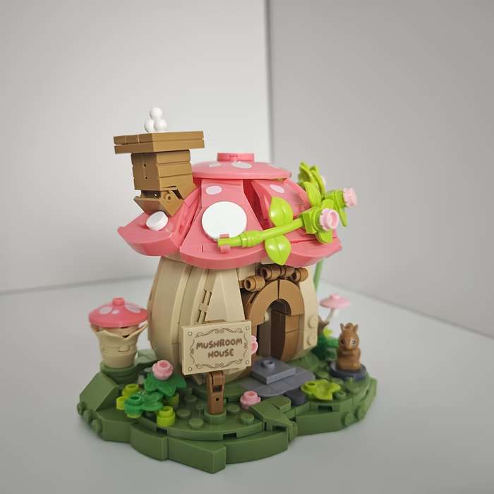 Building Toy Architectural Model Toy Set Style Tree House Blocks