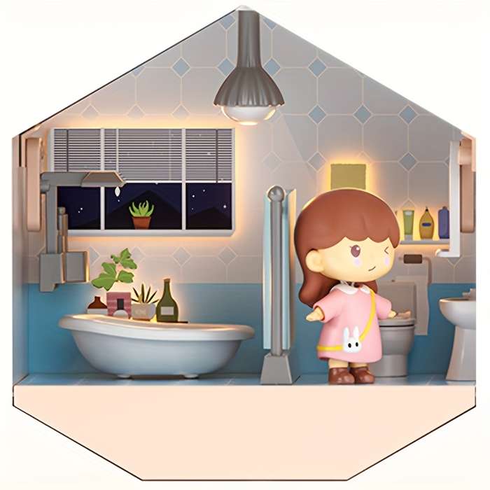 Building Toy Architectural Model Toy Set Style Study