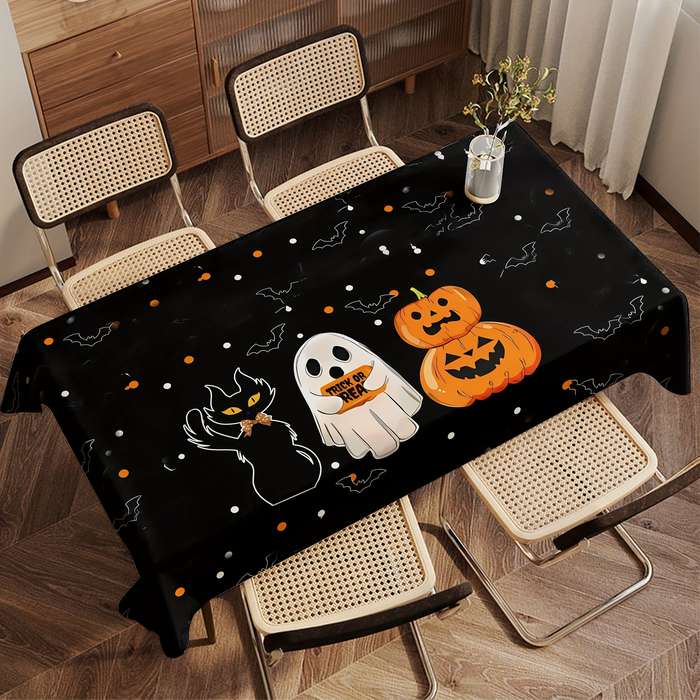 Halloween tablecloth decoration size 152 x 152cm or 60 x 60inch
