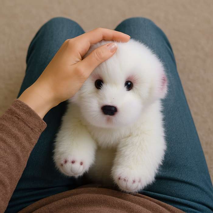 Toy Doll Style 24.89Cm Bichon Frise
