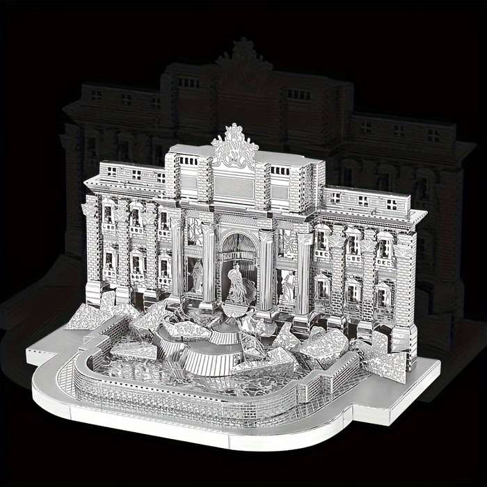 Building Toy Architectural Model Toy Set Items Rome Trevi Fountain