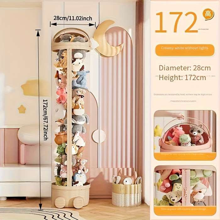 Storage And Organizationcolor Zipper Style Pink Model Large Size  172.01 X 27.99 Cm