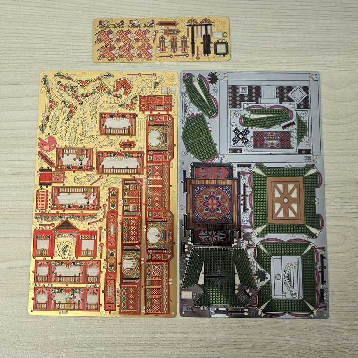 Building Toy Architectural Model Toy Set Items Antique Building  Yihong