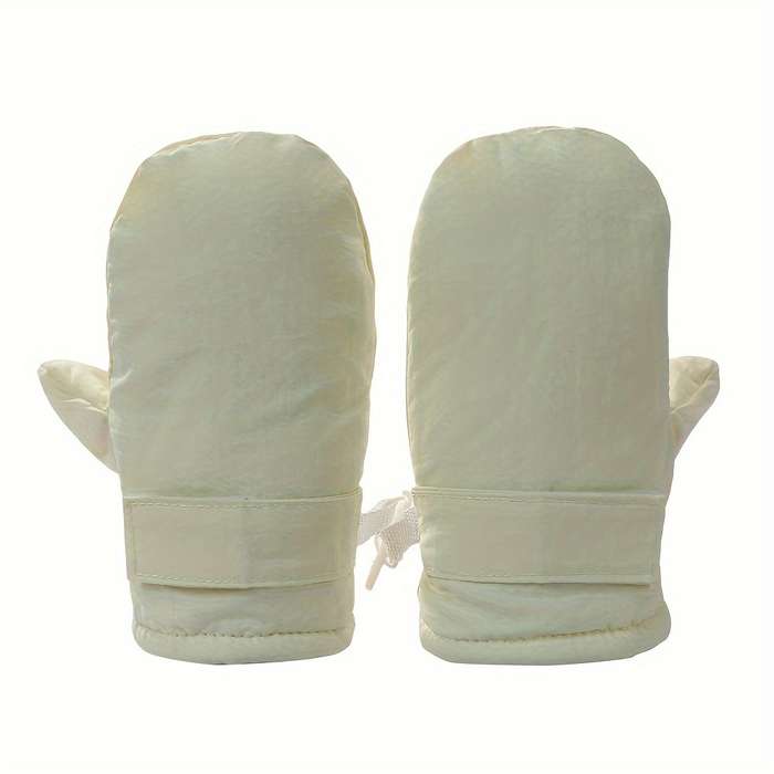 Winter Gloves Color Pink Size 4 To 6 Years