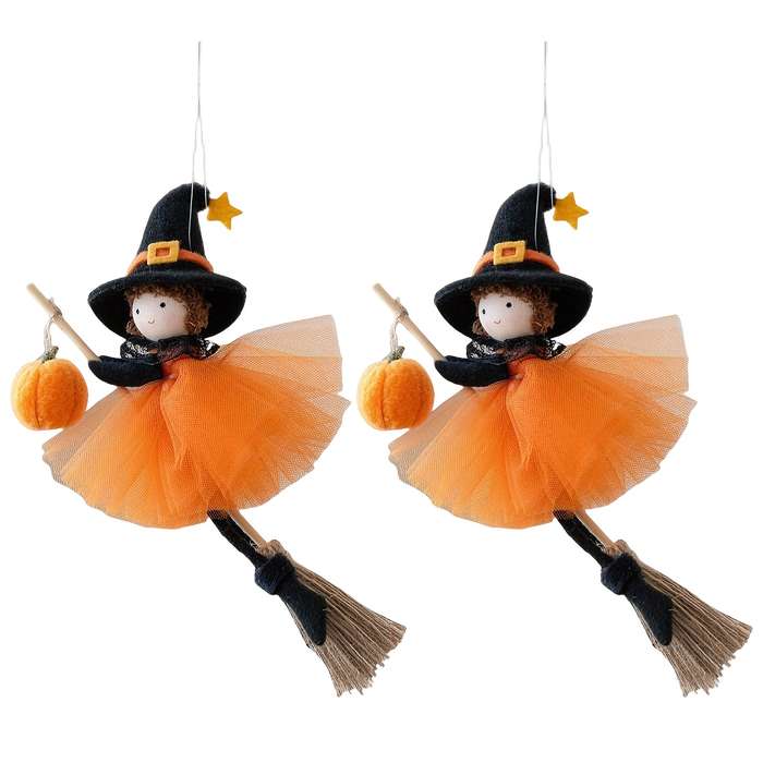 Halloween Decorations Color 2Pcs Purple