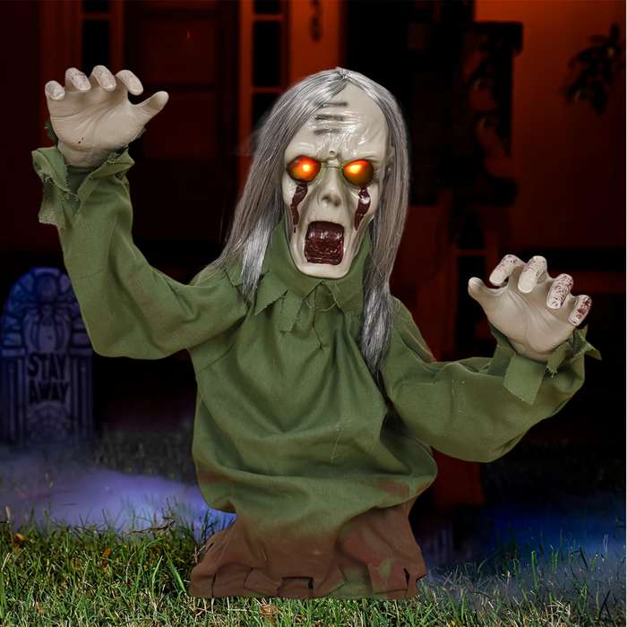 Halloween Decorations Style Bald Head