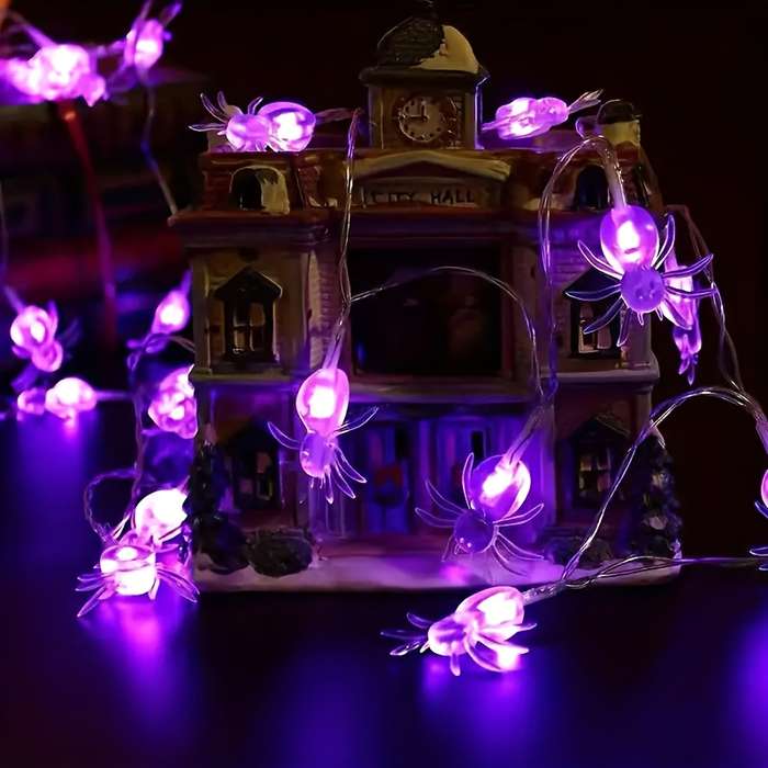Halloween Decorations Color Purple