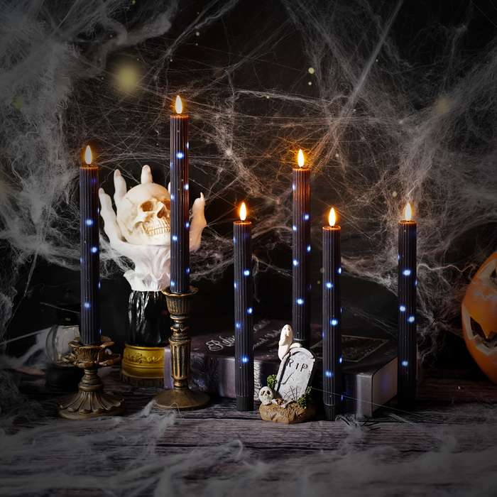 Halloween Decorations Color Ivory Quantity 6Pcs