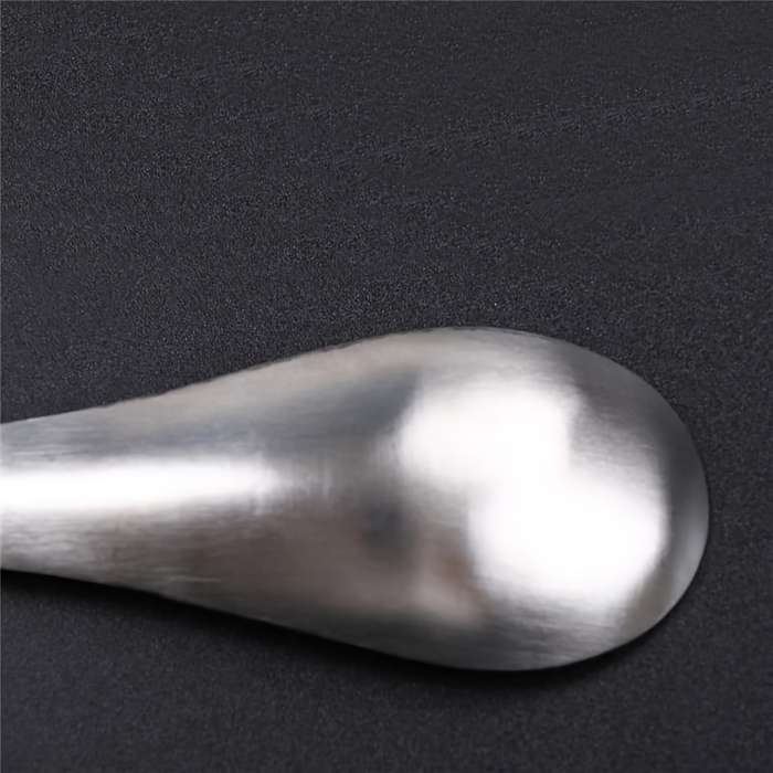 1pc Kitchen Tool Set Stainless Steel Spoon Design Ginger Garlic Wasabi Mustard Grater Multi-P
