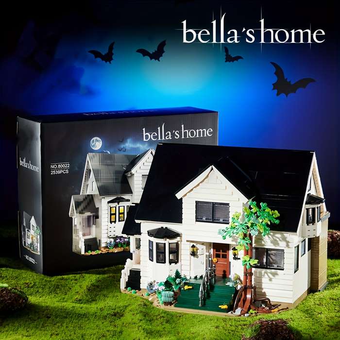 Building Toy Architectural Model Toy Set Style Villa