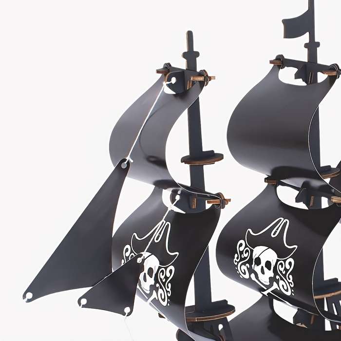 3D Jigsaw Puzzle Model Ship Items 3D Sailboat Model Assembly Kit