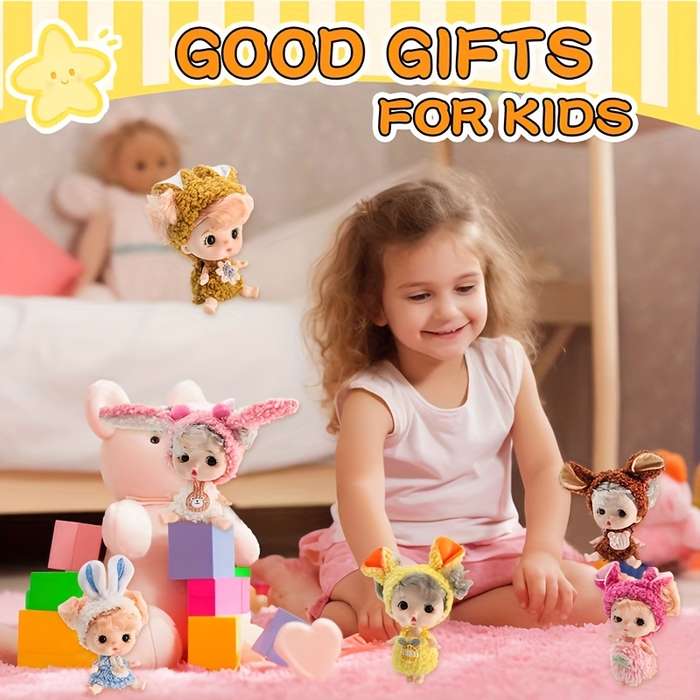 Toy Dolls Quantity 6 dolls  gift box
