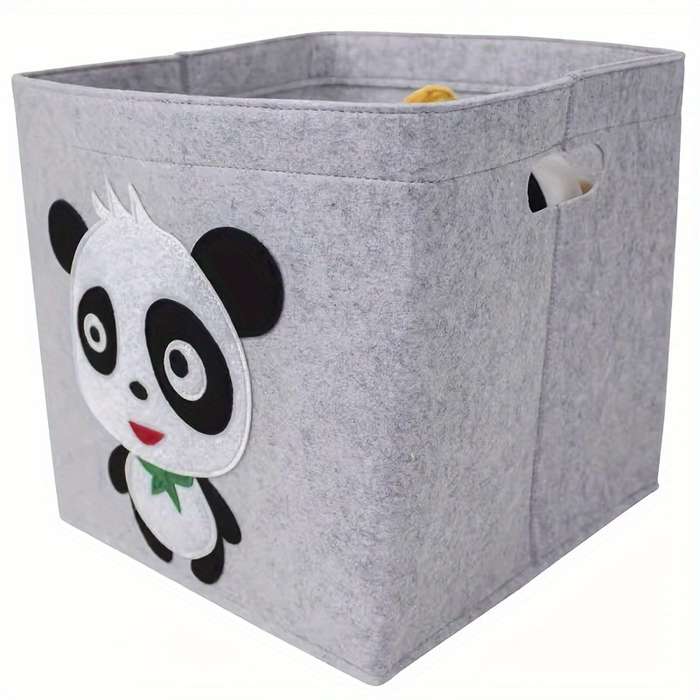 Storage And Organizationcolor Red Panda Fabric Storage Box