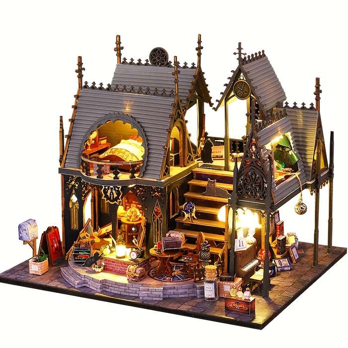 Building Toy Architectural Model Toy Set Items Magic House