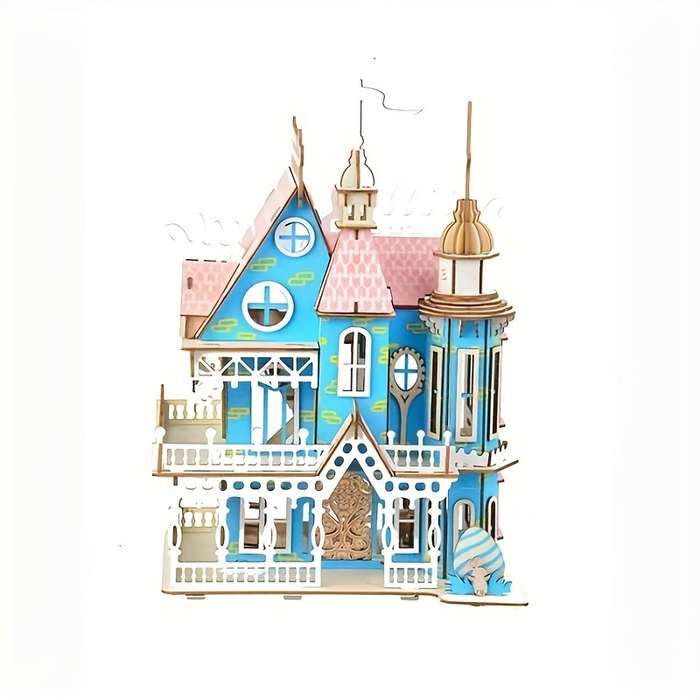 Building Toy Architectural Model Toy Set Style Dream Villa