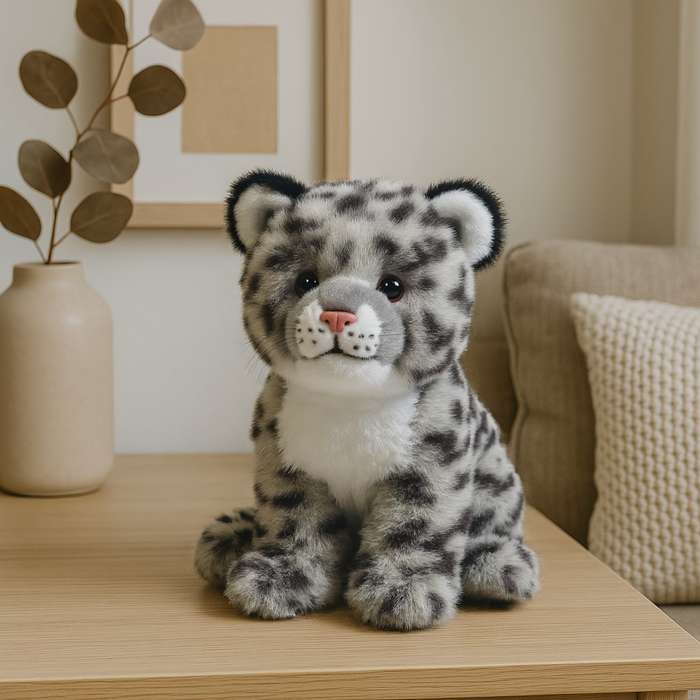 Toy Doll Style 24.89Cm Snow Leopard