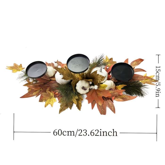 Halloween Decorations Style Pumpkin Candlesticks