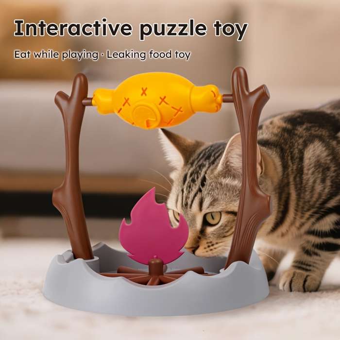 Pet supplies Style Slow Food Pot in the Shape of a Barbecue
