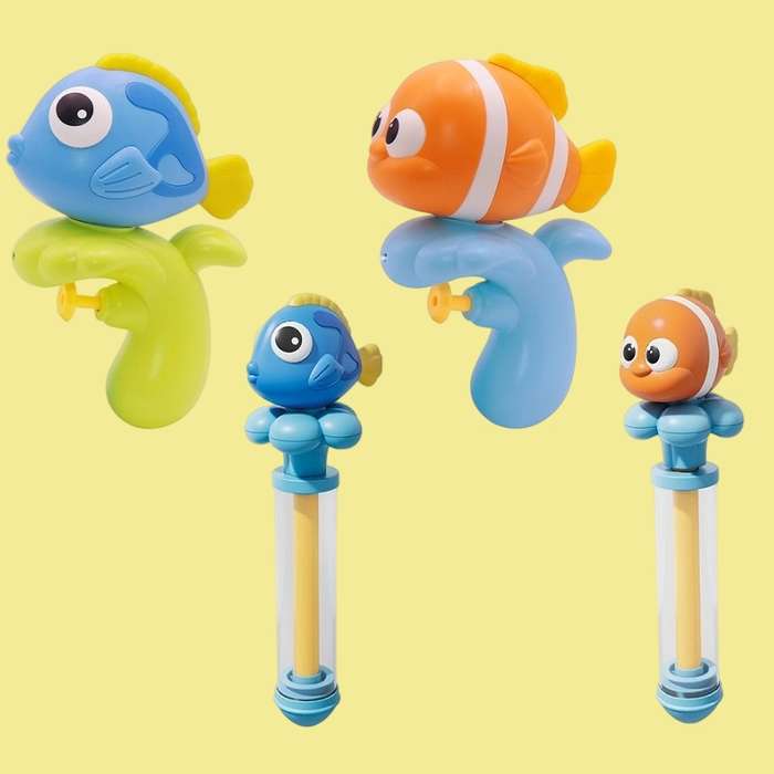Toy Guns Items Water Gun Style Blue Tango Fish