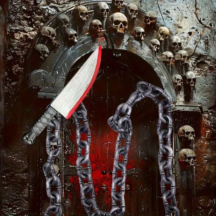 Toy Weapons Items Chain Add Knife