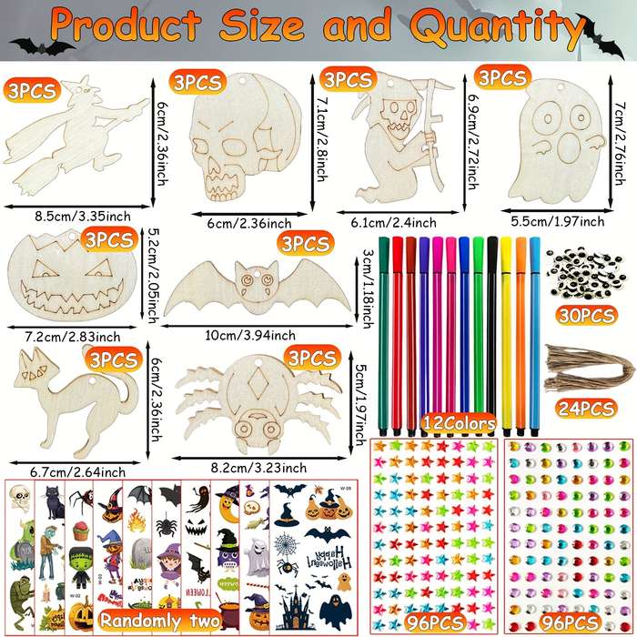 Halloween Decorations   Material Wood