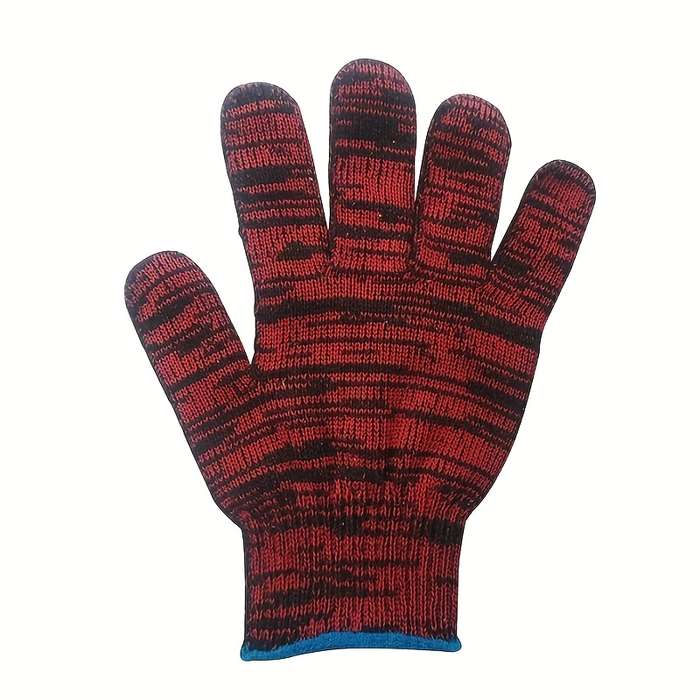10 Pairs Red Black Red Multi Purpose Work Gloves