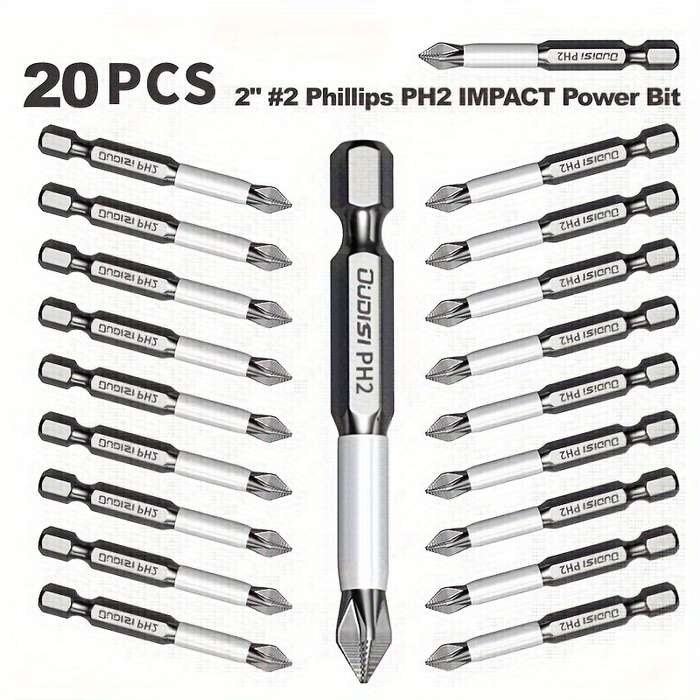 Screwdriver Bit Tool Set Items 50Mm 20Pcs